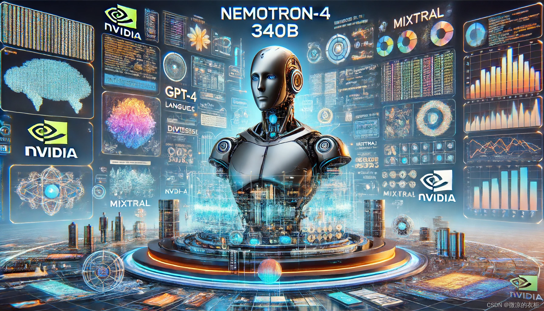英伟达发布Nemotron-4 340B通用模型：专为生成合成数据设计的突破性AI