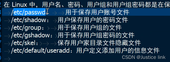 <span style='color:red;'>Linux</span><span style='color:red;'>第</span><span style='color:red;'>六</span><span style='color:red;'>章</span>（用户管理命令）