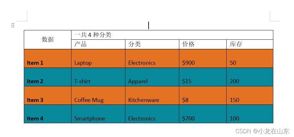 基于docxtpl的模板生成Word