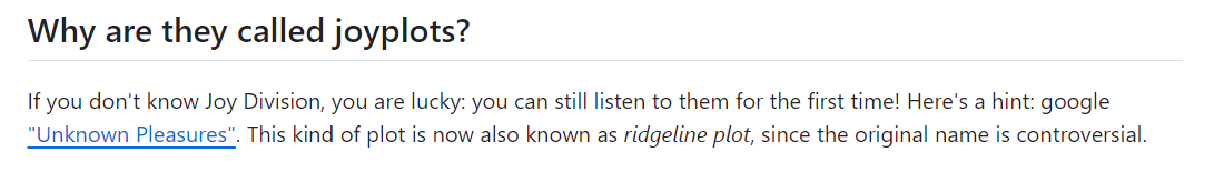 Why are they called joyplots?