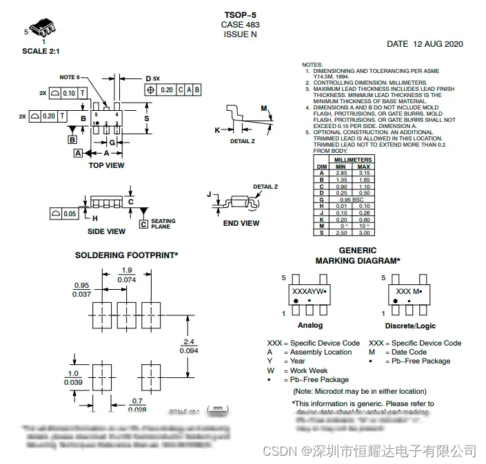 ncv8163asn280t1g低压差稳压器芯片中文资料规格书pdf数据手册引脚图