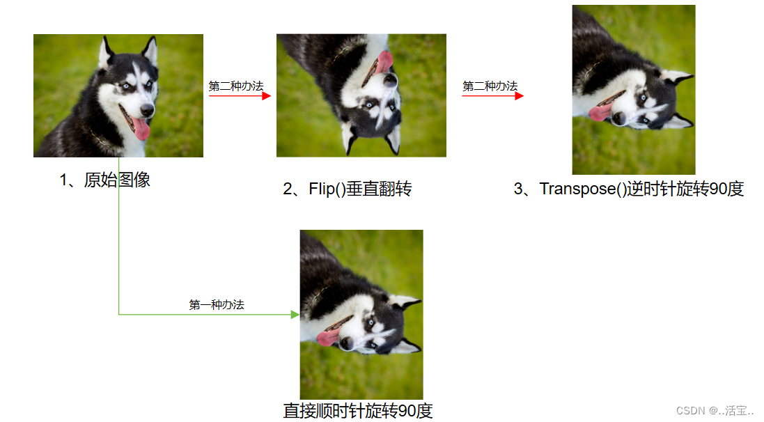 【Emgu CV教程】5.4、几何变换之图像翻转