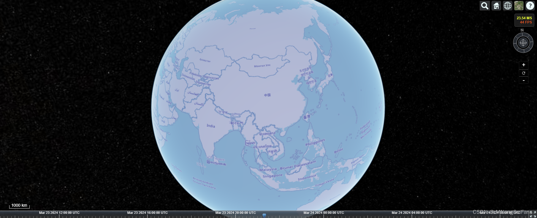 分享：vue3+OpenTiny UI+cesium 实现三维地球