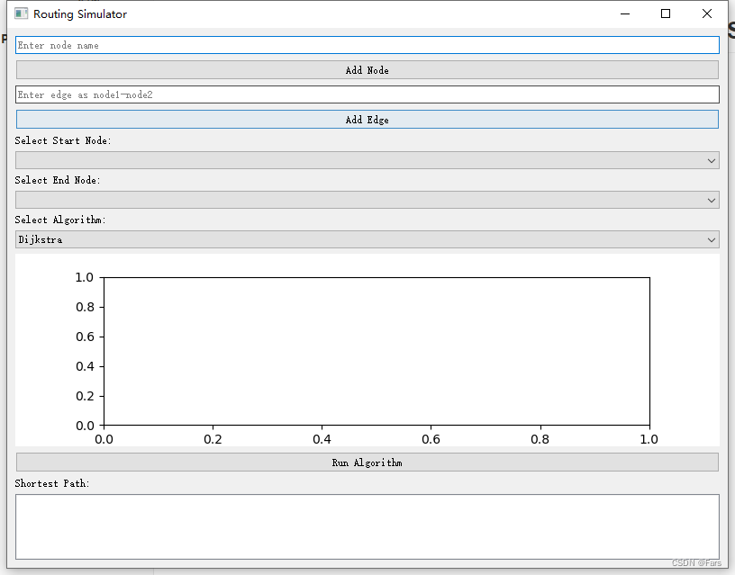 使用 Python 和 PyQt 实现路由算法模拟器
