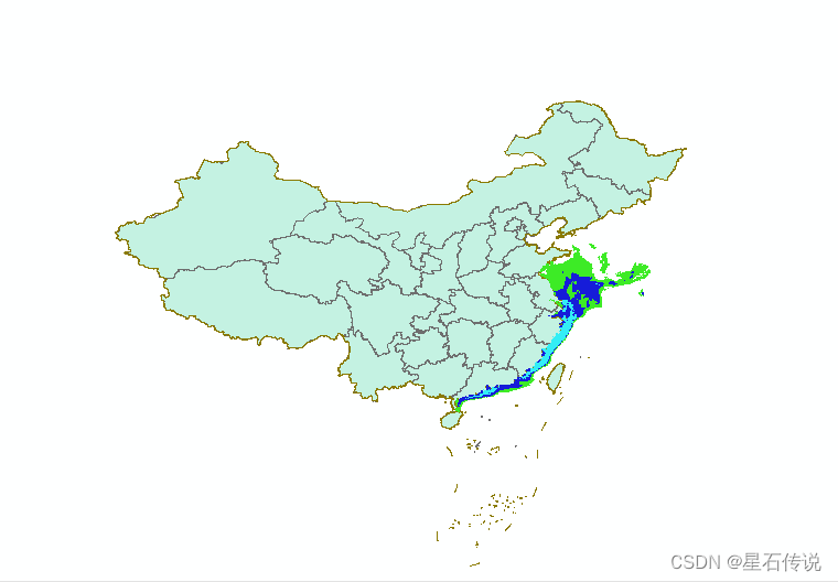 使用Arcgis裁剪