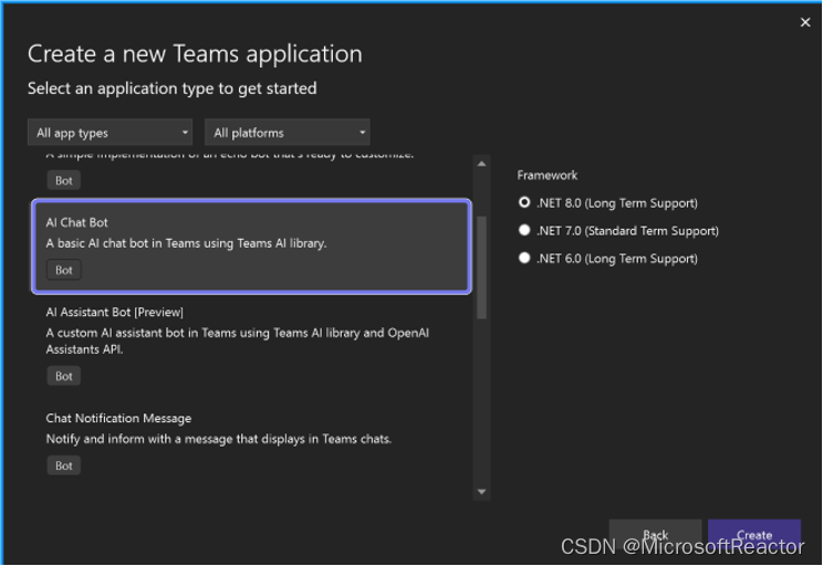 使用 .NET 和 Teams Toolkit 构建 AI 机器人、扩展 Copilot for Microsoft 365 以及更多