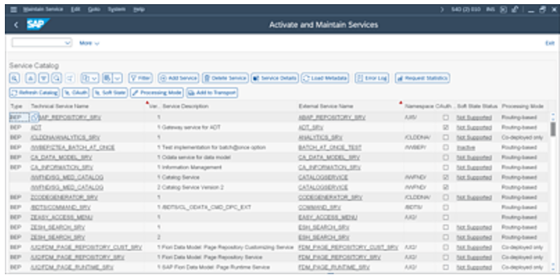 OData服务的开发-SAP Gateway Service Builder Projects