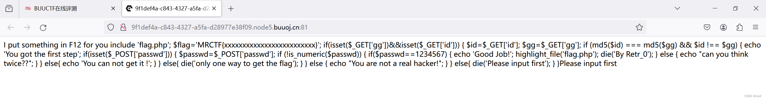 [MRCTF2020]Ez_bypass<span style='color:red;'>1</span> and [网鼎杯 2020 青龙组]AreUSerialz<span style='color:red;'>1</span>（）<span style='color:red;'>php</span><span style='color:red;'>语言</span><span style='color:red;'>基础</span>学习，以及序列化<span style='color:red;'>概念</span><span style='color:red;'>的</span><span style='color:red;'>基本</span>了解