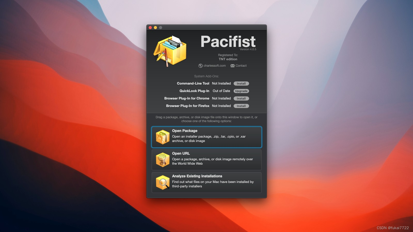 pacifist osx