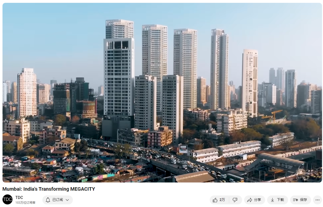 用英文介绍孟买：Mumbai India‘s Transforming MEGACITY