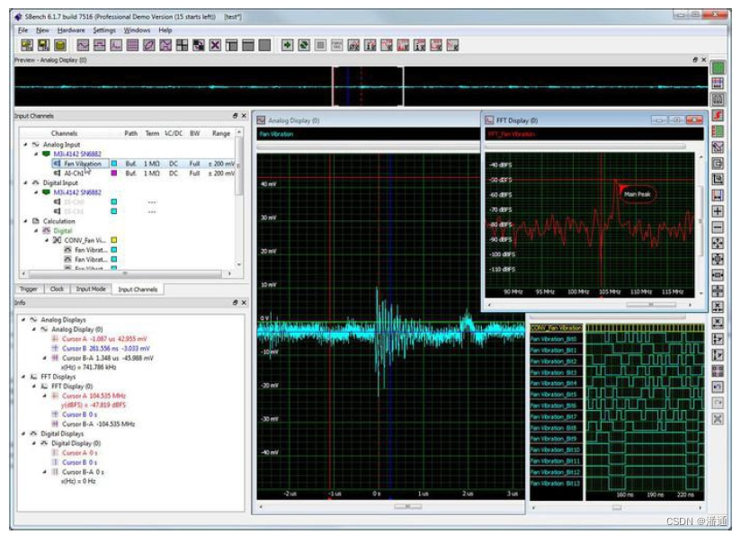 spectrumm5i33xxx16单通道64gss双通道32gss12bit带宽2ghzpciex1630