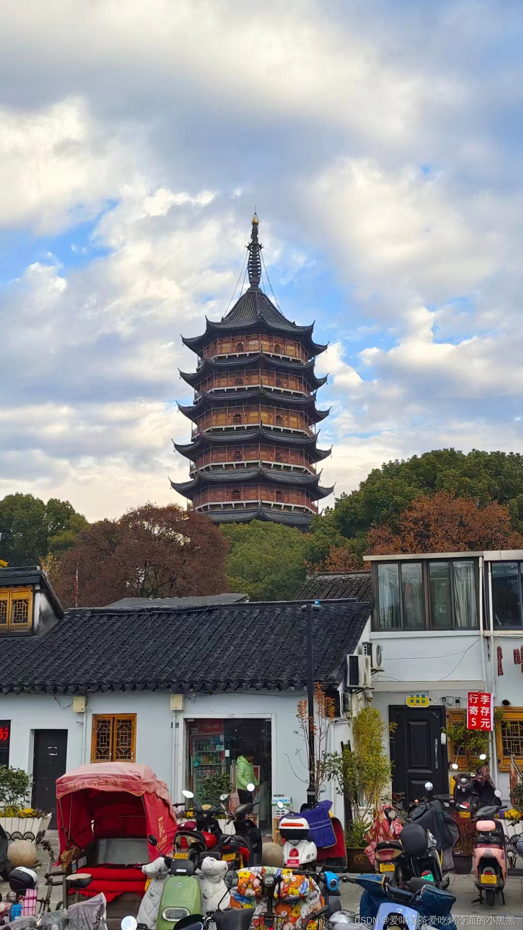 拙政園也轉轉,跟著小紅書講解打卡每一個景點,增強自身文化修養去北寺