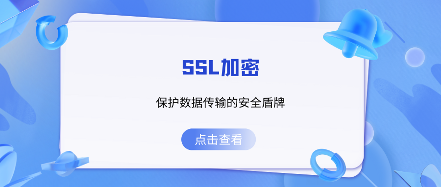 SSL加密：保护数据传输的安全盾牌