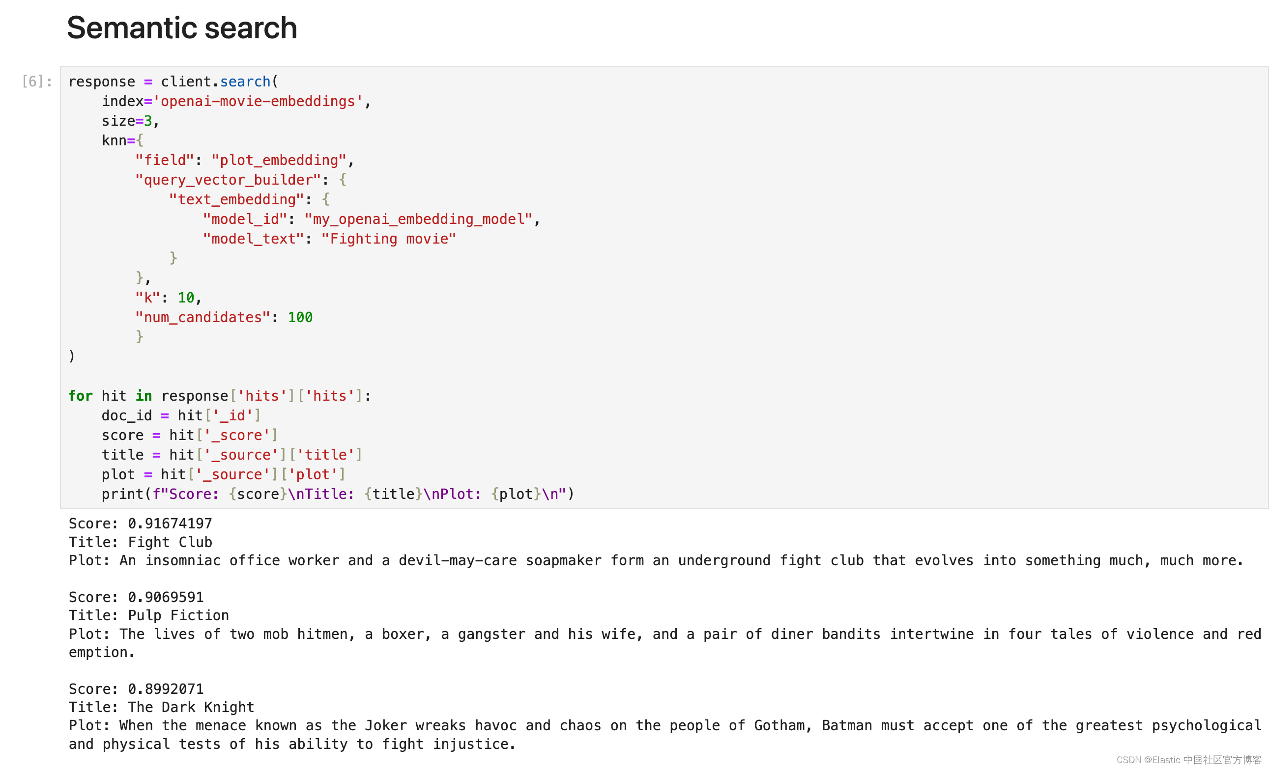 Elasticsearch：使用 Inference API 进行语义搜索