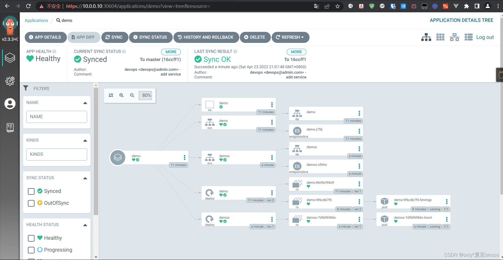 ArgoCD集成部署到Kubernetes