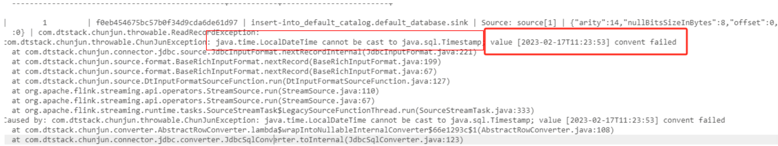 【flink实战】flink-connector-<span style='color:red;'>mysql</span>-<span style='color:red;'>cdc</span>导致<span style='color:red;'>mysql</span><span style='color:red;'>连接器</span>报类型转换错误