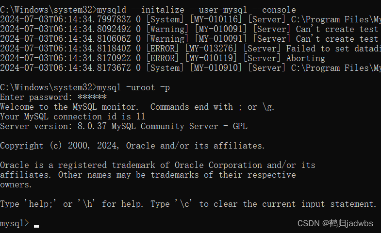 MySQL环境搭配