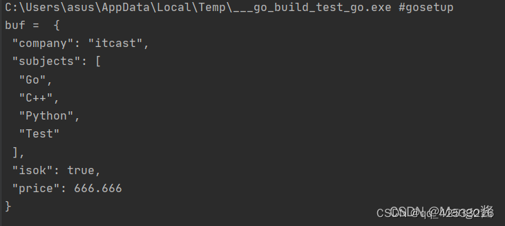 go 语言中 json.Unmarshal([]<span style='color:red;'>byte</span>(jsonbuff), &j) <span style='color:red;'>字节</span>切片得使用场景