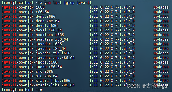 列出jdk11