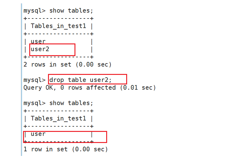 MySQL —— 表的基本操作