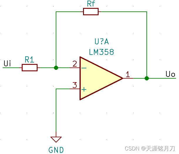 反向放大器