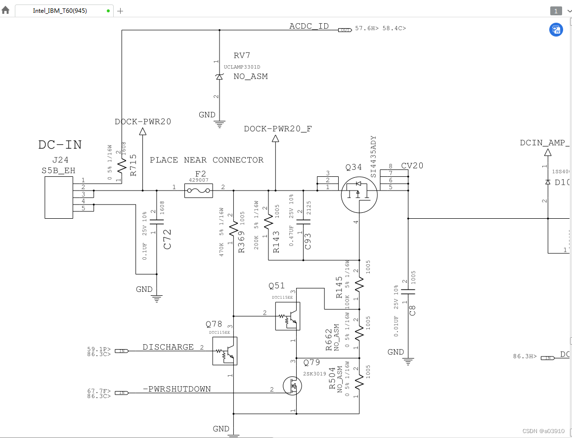 详解ibm_t60(945)的板子的保护隔离和ec的待机供电