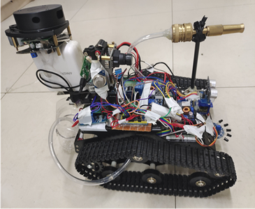 【STM32项目】基于AI技术的多功能消防机器人（完整工程资料源码）_stm32ai