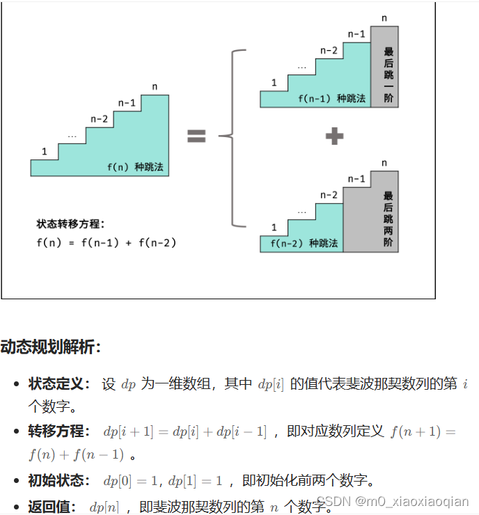 leetcode—爬楼梯—动态规划