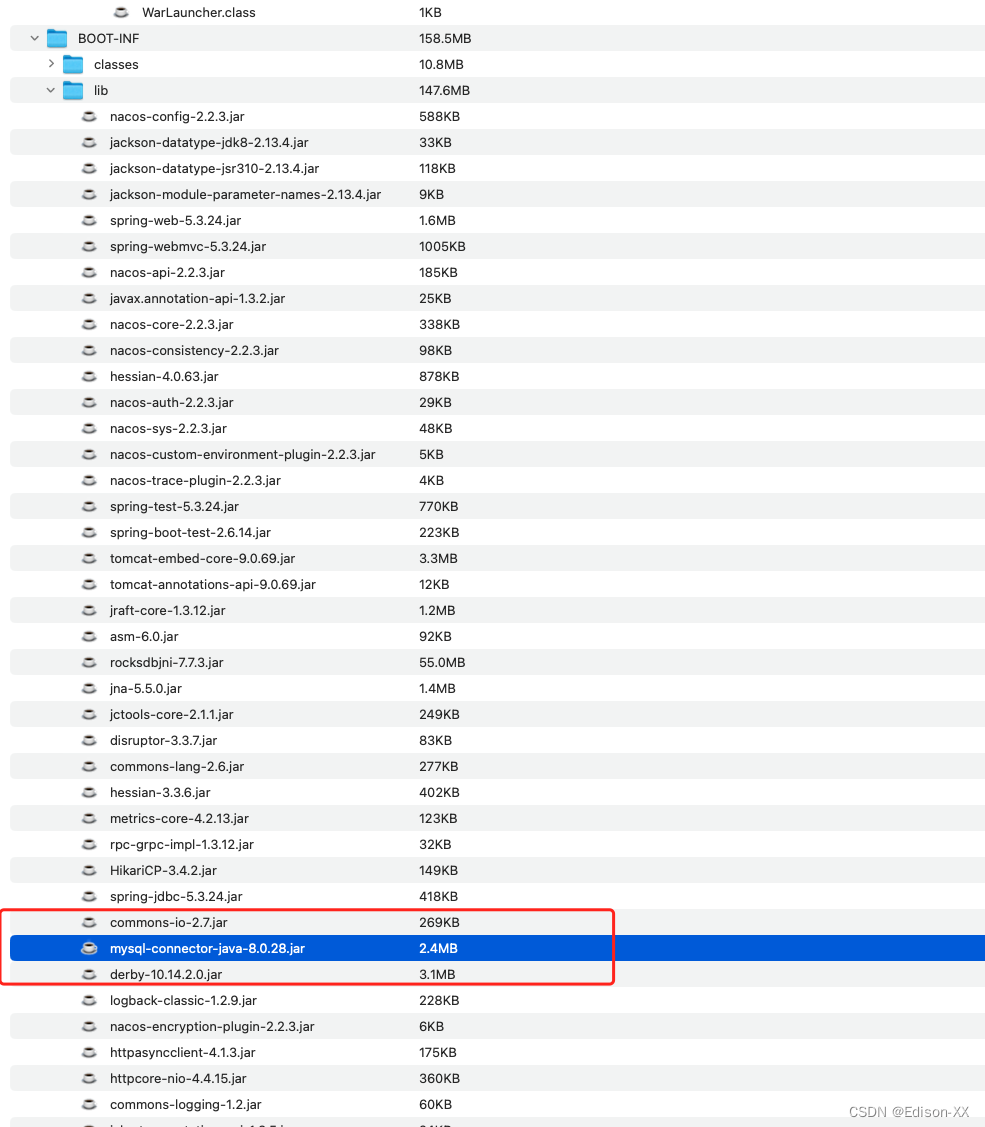 nacos启动报错 java.lang.RuntimeException: [db-load-error]load jdbc.properties error