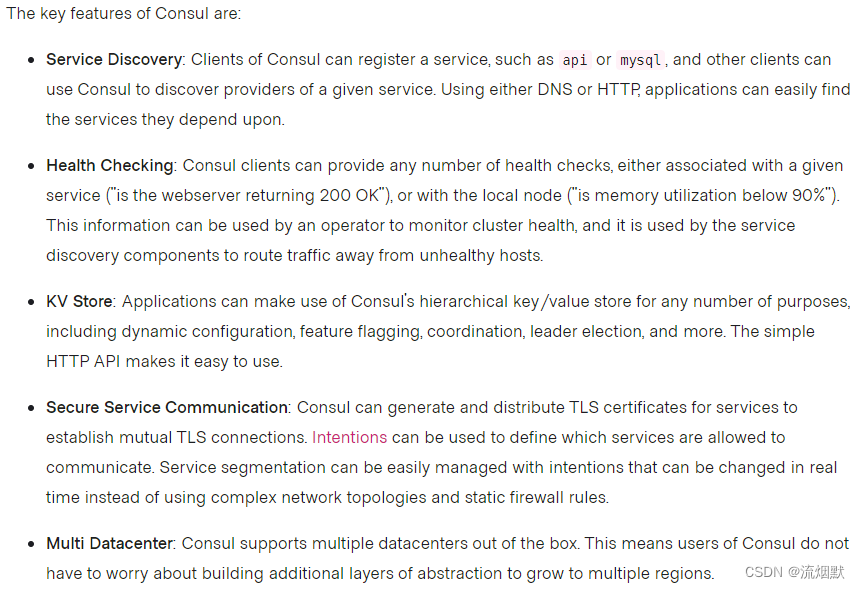 SpringCloud Consul基础入门与使用实践总结