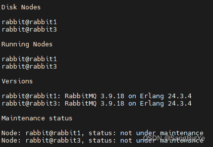 docker compose部署rabbitmq集群