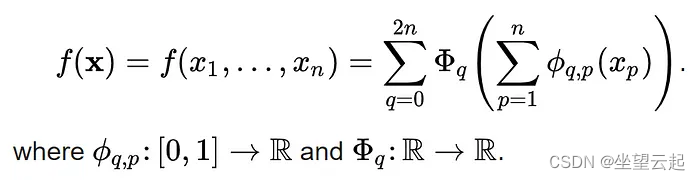 机器学习笔记 KAN网络架构简述（Kolmogorov-Arnold Networks）