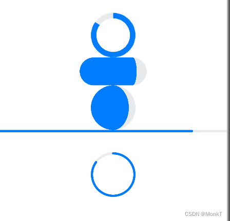鸿蒙（HarmonyOS）项目方舟框架（ArkUI）之Progress进度条组件