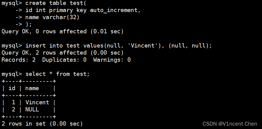 MySQL count(*/column)查询优化