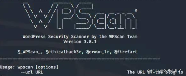 wpscan专门针对wordpress的<span style='color:red;'>安全</span><span style='color:red;'>扫描</span><span style='color:red;'>工具</span>