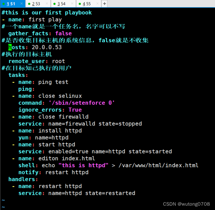 ansible<span style='color:red;'>脚本</span>-Playbook（<span style='color:red;'>一</span>）