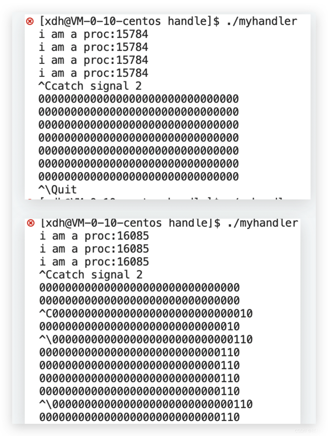 【Linux】-信号-（信号的产生，保存，处理，以及os是怎么读取硬件的输入，硬件异常和coredump，定时器的原理简单的用户态和内核态的详细介绍）