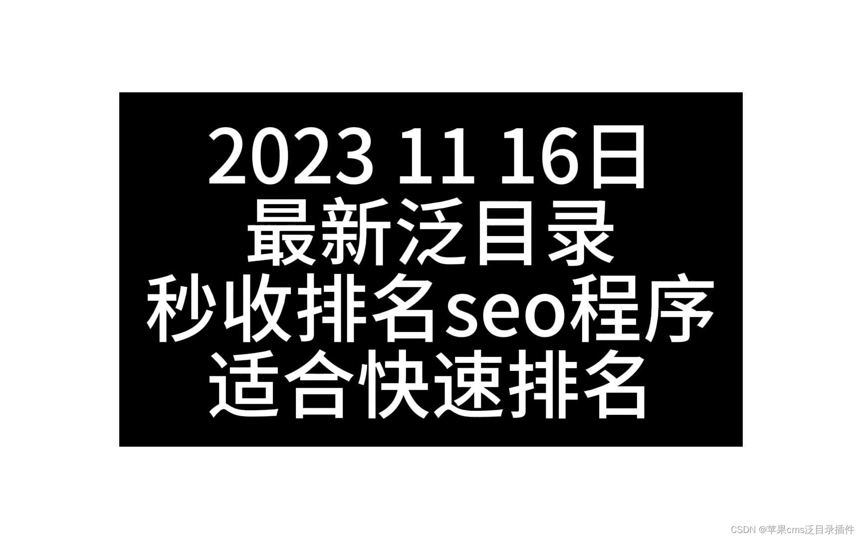 苹果CMS泛目录与内容营销的结合