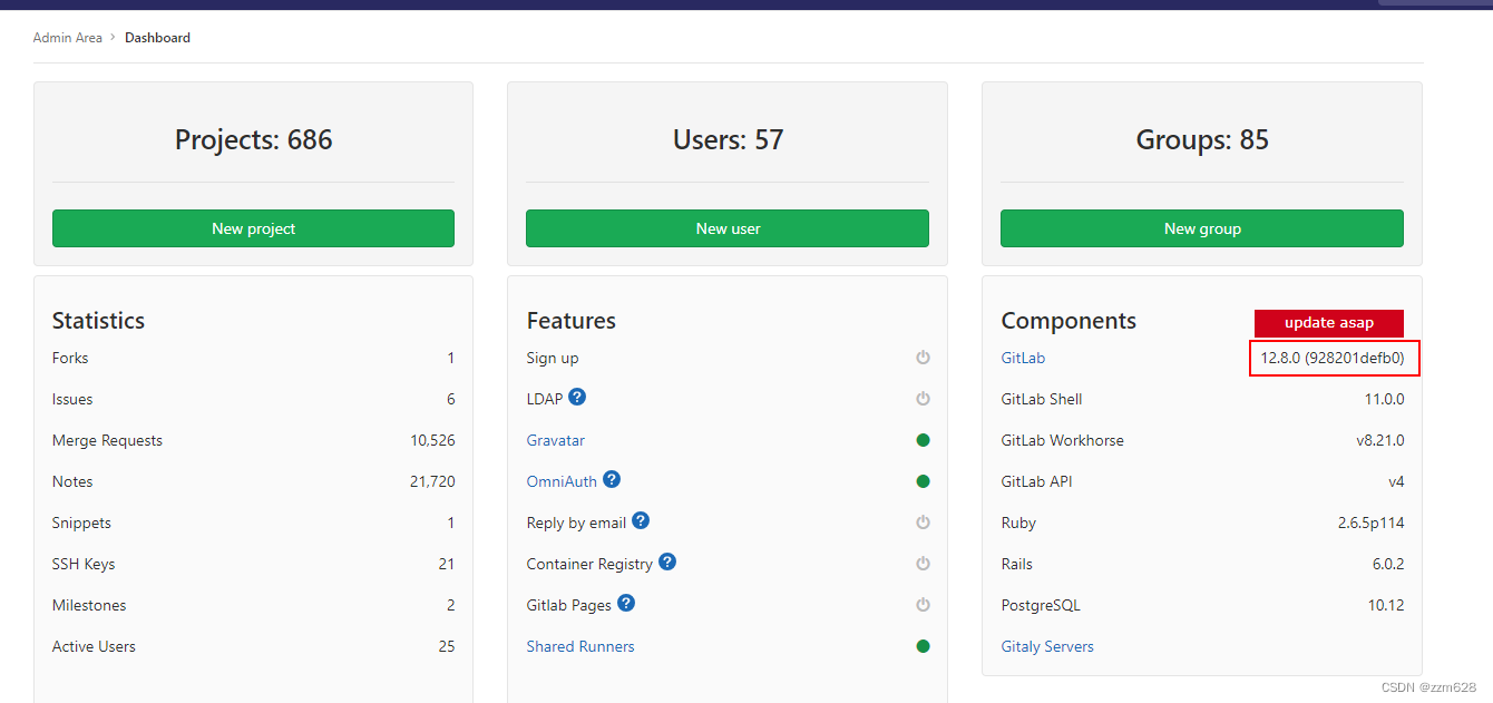 基于gitlab 12.8.0版本的完整镜像过程