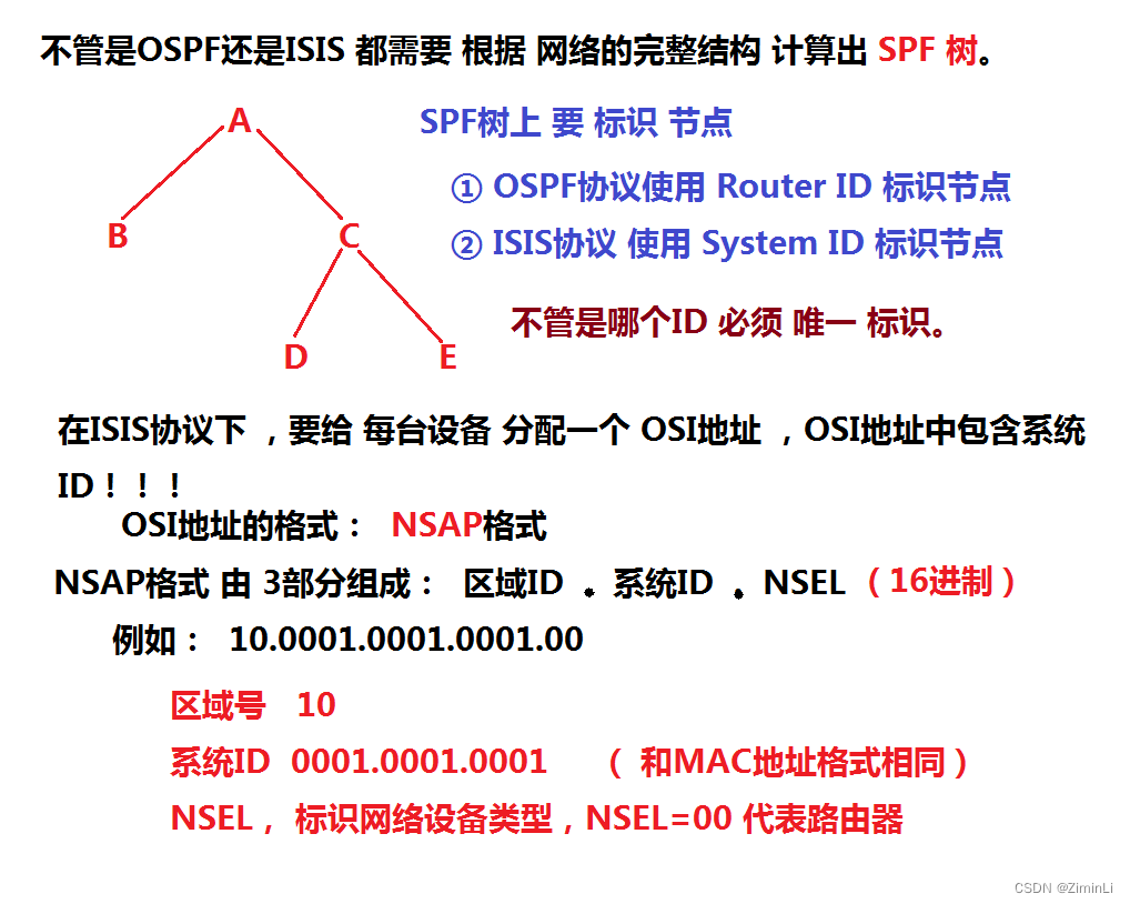 OSI地址格式一