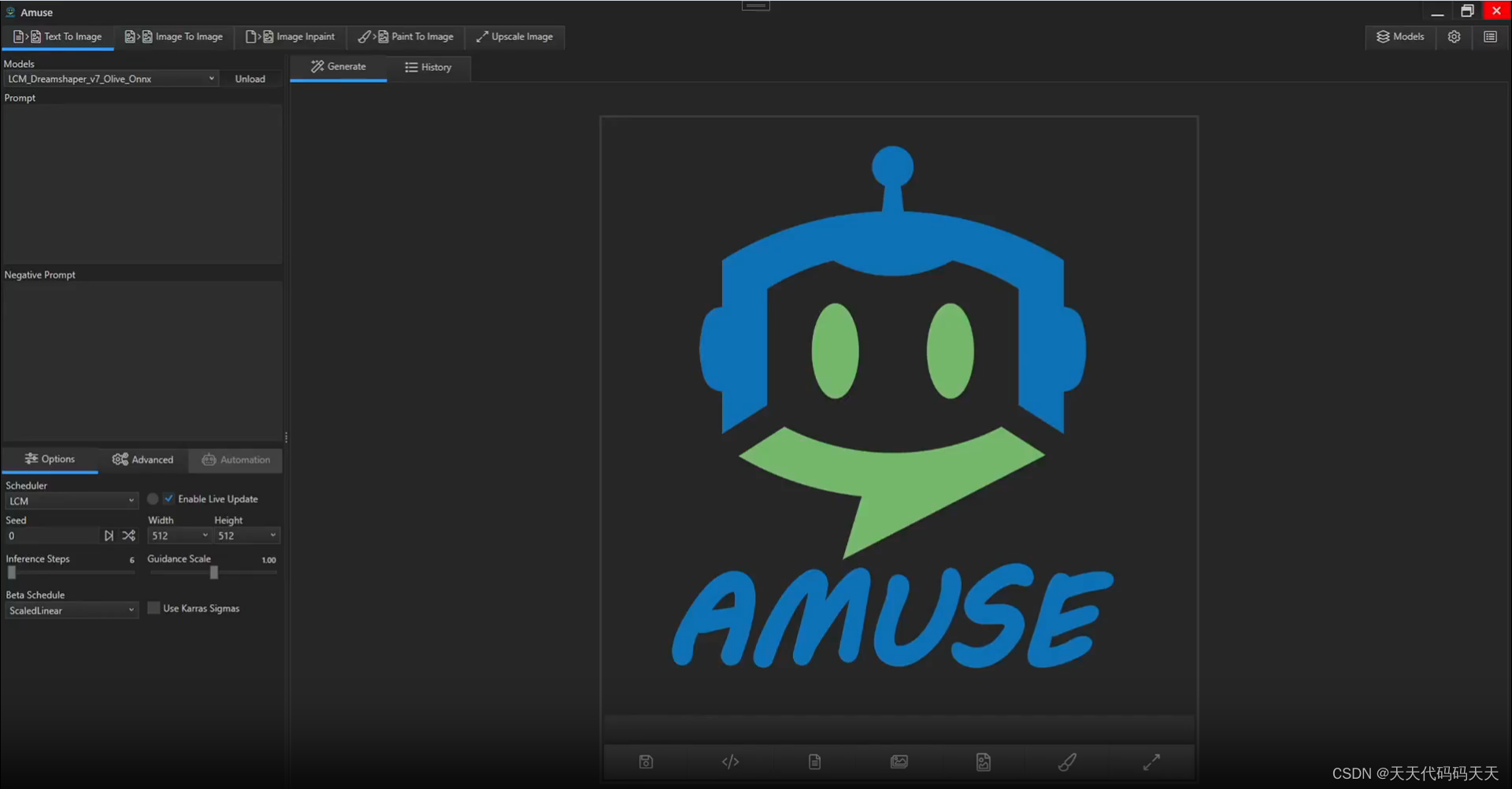 Amuse：.NET application for stable diffusion