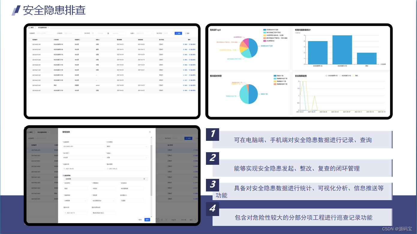 SaaS模式java智慧工地源码 有演示 AI视频智能分析解决工地安监需求