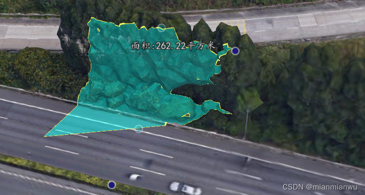 【Mars3d】进行水平测量measure.area({的时候，会被模型遮挡的处理方法