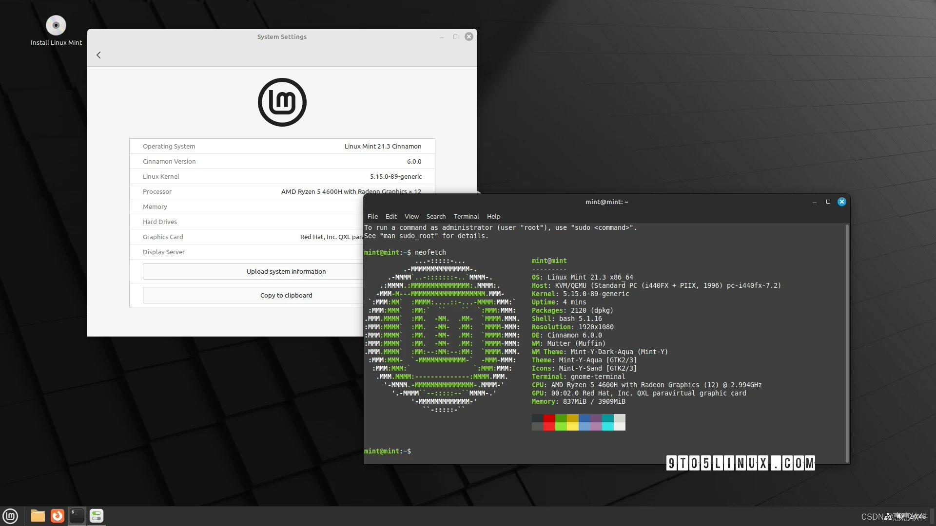 Linux Mint 21.3 代号为“Virginia”开启下载