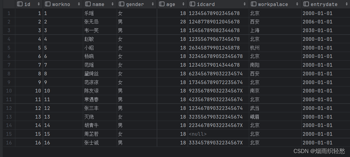 MySQL<span style='color:red;'>学习</span><span style='color:red;'>笔记</span>------<span style='color:red;'>SQL</span>（2）