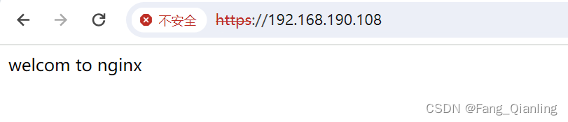 Docker部署nginx并启用https加密连接