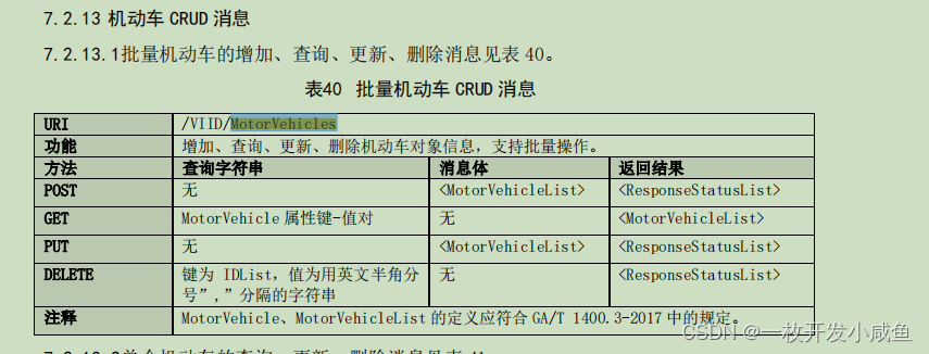  视图库对接系列(GA-T 1400)九、视图库对接系列(本级)机动车数据推送