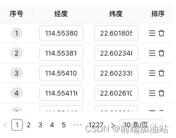 vue 解决响应大数据表格渲染崩溃问题