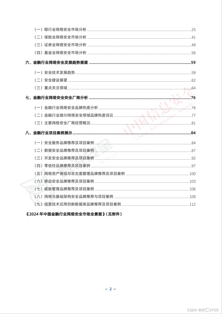 2024年中国金融行业网络安全研究报告