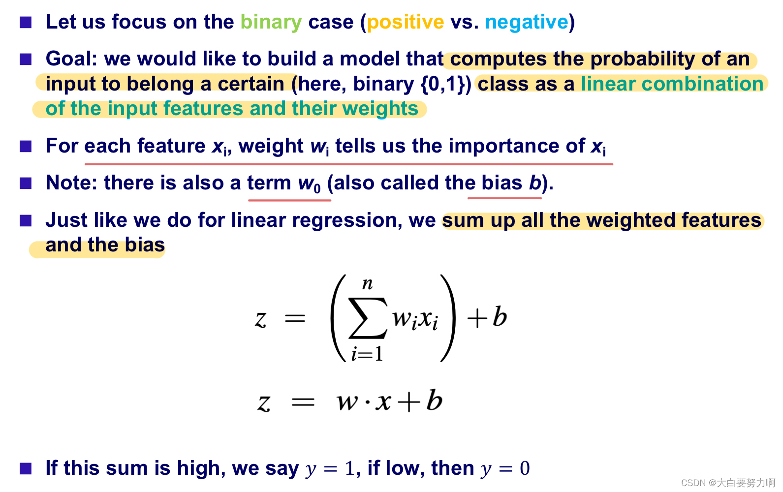 Intro to logistic regression